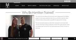 Desktop Screenshot of hamiltontrained.com